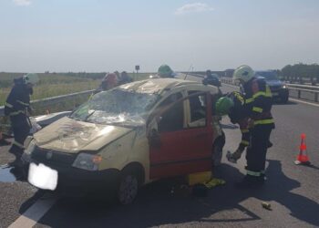 Accident rutier pe A1 între Nădlac și Arad