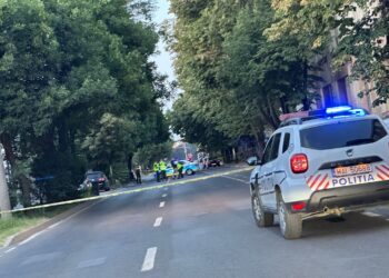 Migrant înjunghiat, la Timișoara/Video