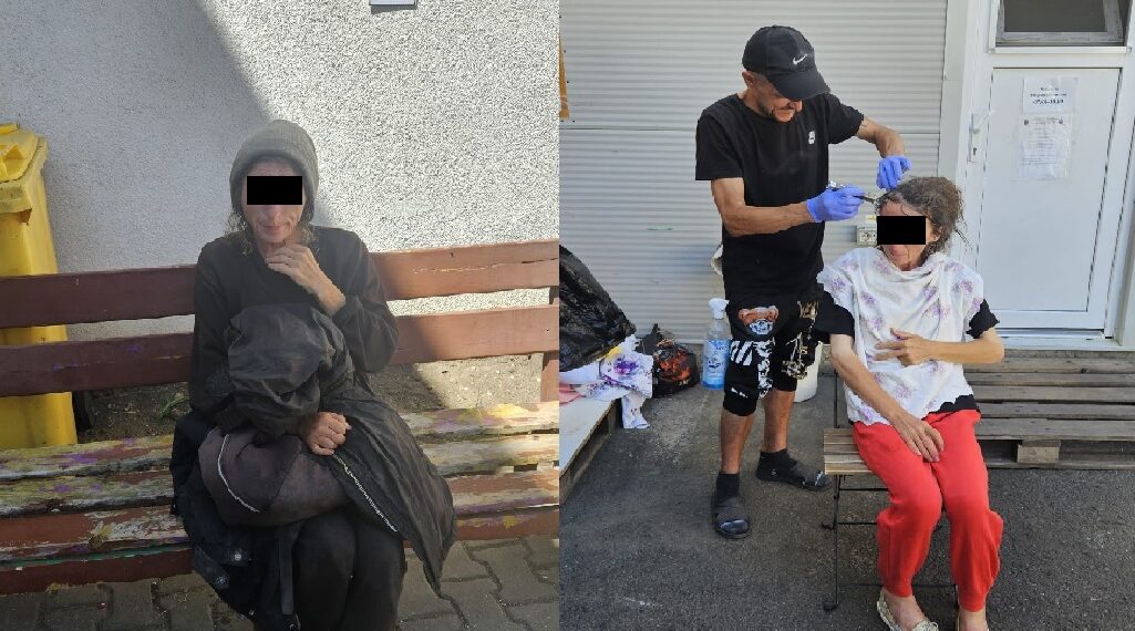 Alți 13 cerșetori și oameni ai străzii din Timișoara, murdari și plini de paraziți, igienizați