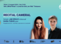 Daria Tudor și Jan Sekaci, într-un recital plin de emoție și sensibilitate la Filarmonica Banatul din Timișoara