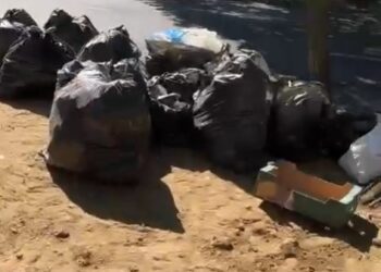 Acțiuni ale polițiștilor locali pentru prevenirea abandonului de deșeuri