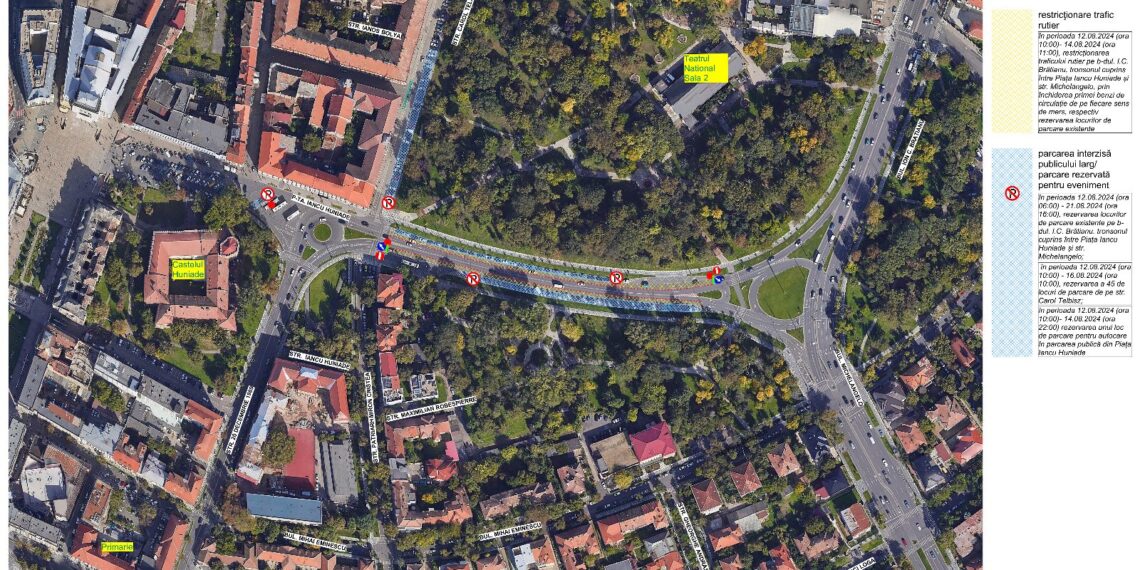 Restricții de trafic și măsuri speciale de siguranță pentru întâlnirea cu Rita Ora, Passenger și Zdob și Zdub la Timișoara