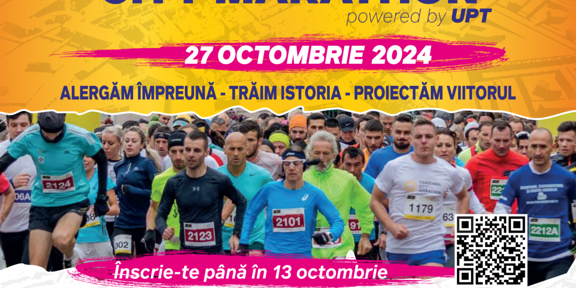 Start înscrieri la Timișoara City Marathon organizat de UPT
