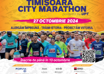 Start înscrieri la Timișoara City Marathon organizat de UPT