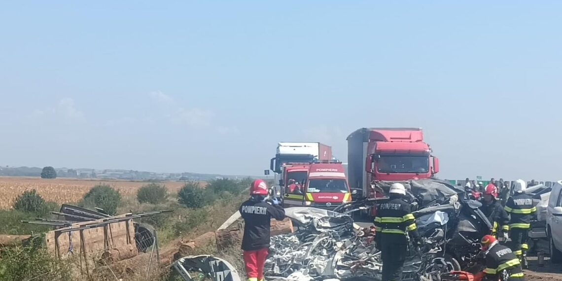 Accident grav pe autostrada A1. Consulul Ungariei la București a murit pe loc