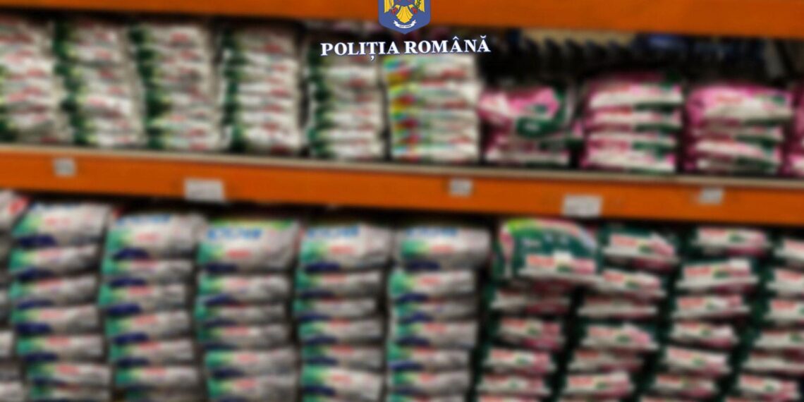 Detergent contrafăcut, scos de pe rafturi în Arad