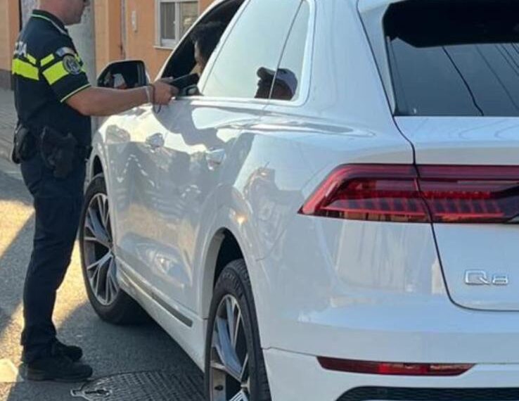 Razie a polițiștilor rutieri din județul Arad. Câte amenzi au dat