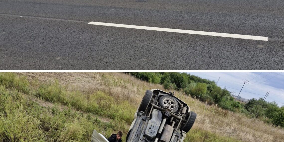 Primul accident pe Centura de Sud a Timișoarei, fără victime