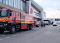 Incendiu la un mall din Timișoara