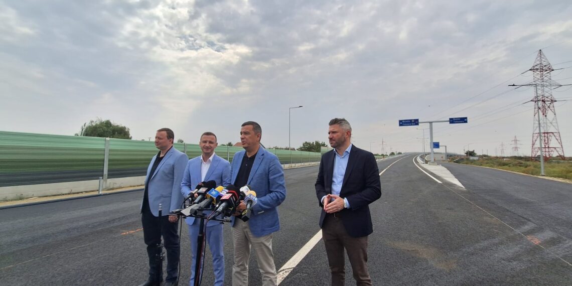 Ministrul Transporturilor, Sorin Grindeanu, pre-inaugurează centura de sud a Timișoarei. Deschiderea oficială, programată pentru săptămâna viitoare