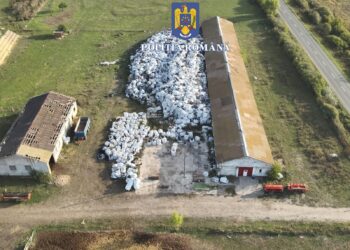 Peste 600 de tone de deșeuri periculoase, descoperite de polițiști