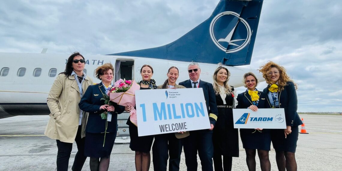 Aeroportul Internațional Timișoara sărbătorește pasagerul cu numărul 1 milion din 2024!