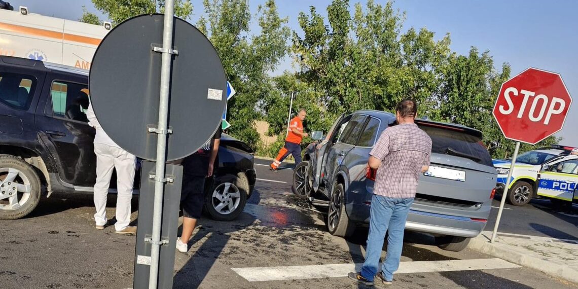 Femeie rănită într-un accident, în Timiș