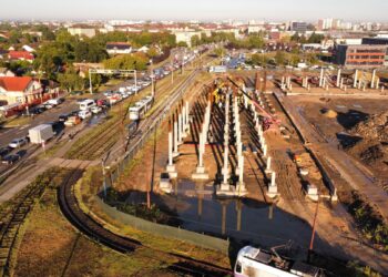Construcția noului stadion municipal din Timișoara, gata în procent de 25%