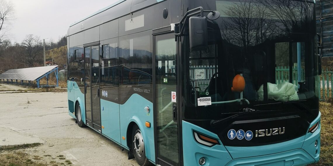Autobuze electrice pentru transport public între Petrila, Petroșani, Aninoasa, Vulcan, Lupeni și Uricani