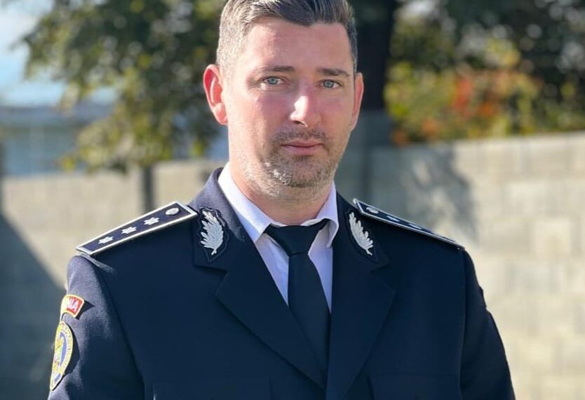 Șeful Poliției din Buziaș, prezent la momentul potrivit, în locul potrivit