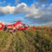 Persoană salvată de pompierii lugojeni după ce a rămas blocată într-un utilaj agricol