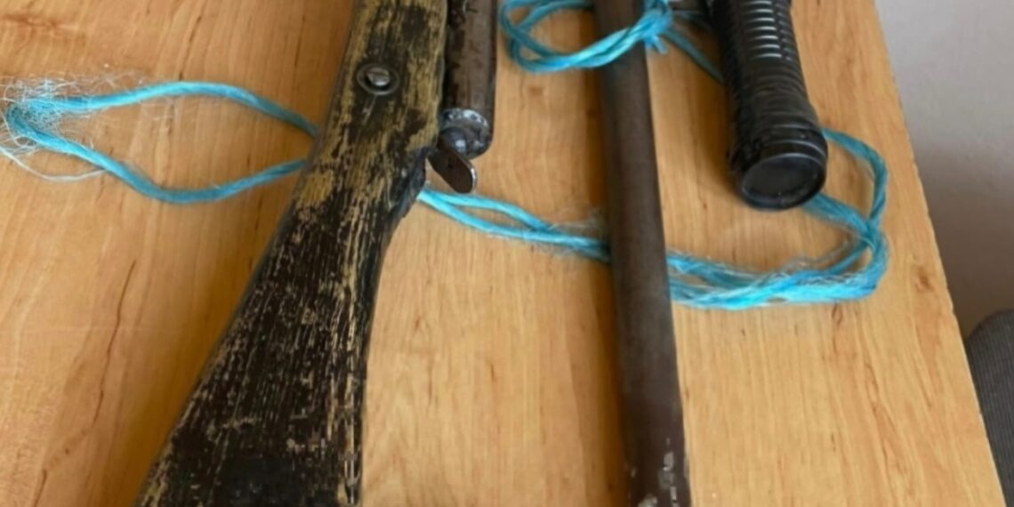 Reținut pentru nerespectarea regimului armelor și munițiilor