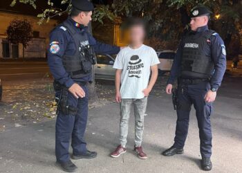 Tânăr dispărut dintr-un centru de plasament din Caraș-Severin, găsit în tricou de jandarmii timișoreni
