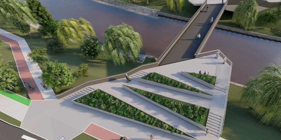 Undă verde pentru refacerea Pasarelei Îndrăgostiților din Timișoara/Foto