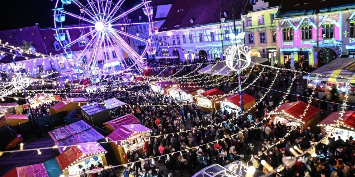 Târgul de Crăciun din Craiova, desemnat al doilea cel mai frumos din Europa