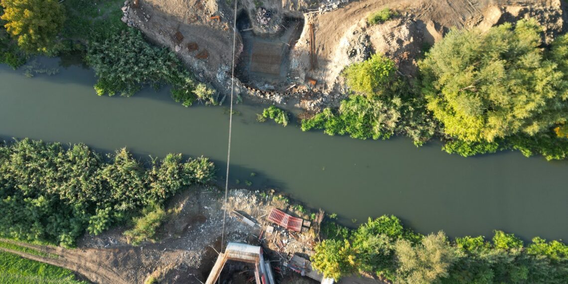 Pasarela pietonală de la Sânmihaiu Român, proiectul de suflet al comunității