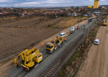 Lucrările feroviare de pe lotul 2 Lugoj – Timișoara Est continuă