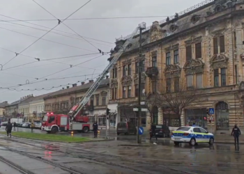 Pericol la Timișoara, din cauza vântului puternic