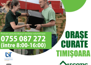 La Timișoara începe campania pentru colectarea și reciclarea deșeurilor electrice și electronice