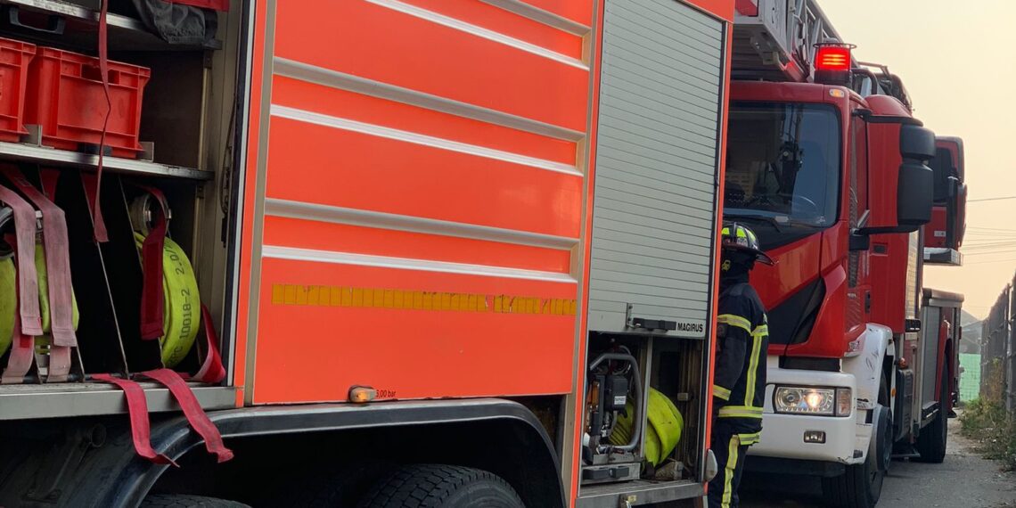 Incendiu într-un bloc din Arad/Foto