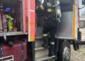 Incendiu la un atelier de tâmplărie din Arad