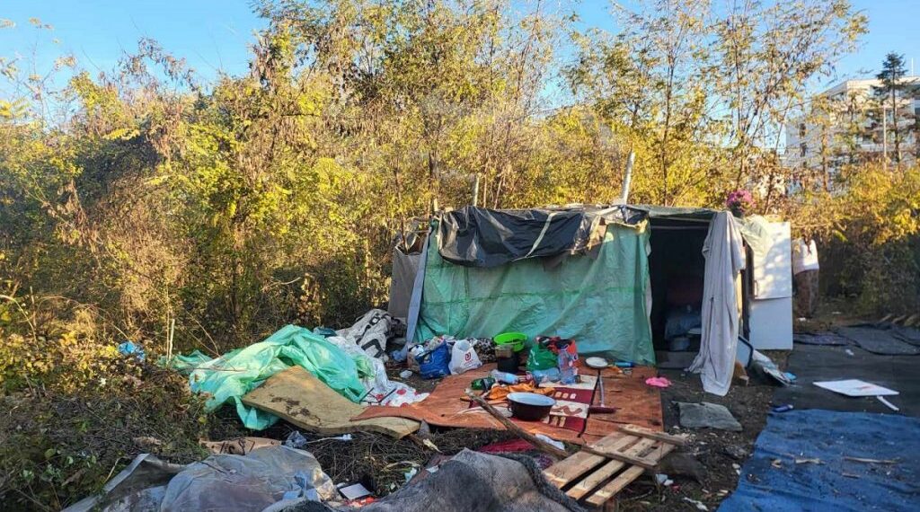 Colibe improvizate, deșeuri și autovehicule abandonate depistate de polițiști