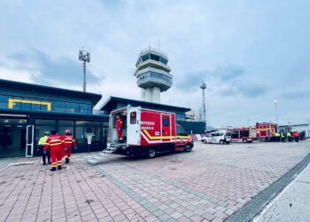 Exercițiu de urgență la Aeroportul Internațional Timișoara „Traian Vuia”. Cum a decurs totul