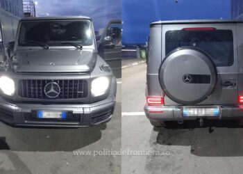 Autoturism de lux în valoare de 200.000 euro căutat de autoritățile din Italia, descoperit la Vama Moravița
