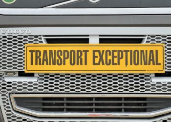 Transport agabaritic prin vestul țării