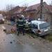 Accident în localitatea Răcășdia. Un bărbat a ajuns la spital