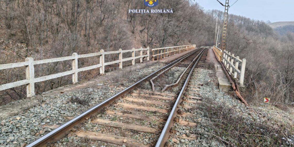 Polițiștii din Caraș-Severin au descins la hoții care au furat cablu de telecomunicații de la CFR