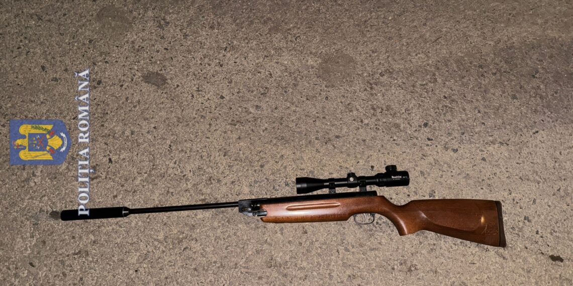 Armă deținută fără drept. S-a întocmit dosar penal
