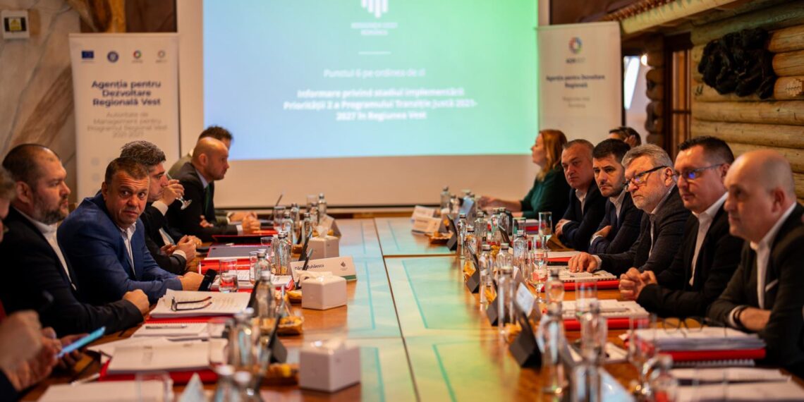 Consiliul pentru Dezvoltare Regională al Regiunii Vest are o nouă componență și conducere