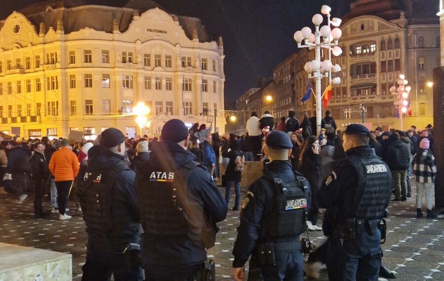 Recomandările Inspectoratului de Jandarmi Județean Timiș cu ocazia manifestației de protest din weekend