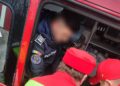 Polițist pus la pământ de un tânăr motociclist. A avut nevoie de îngrijiri medicale