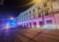 VIDEO. Incendiu la o clădire din Piața Traian. Un mort, doi răniți și 30 de oameni evacuați