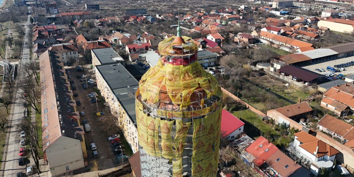 Transformarea Turnului de Apă din Iosefin în centru cultural și turistic a ajuns la 65%