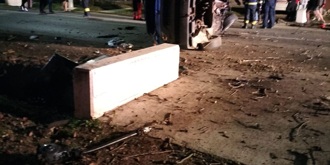 Tragedie pe un drum județean din Timiș: un pieton a murit, iar șoferul a ajuns la spital