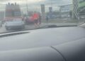 Accident pe Calea Șagului. Două persoane au ajuns la spital