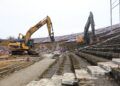 Stadionul „Dan Păltinișanu”, demolat în ritm alert/Foto