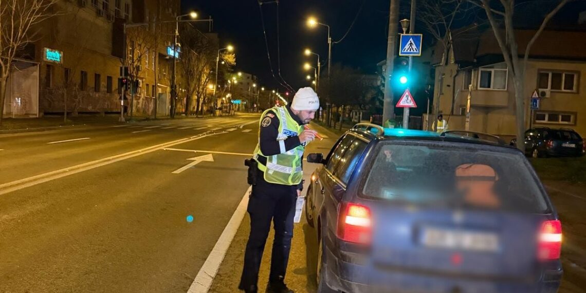Razie a Poliției în Timișoara şi în zonele limitrofe