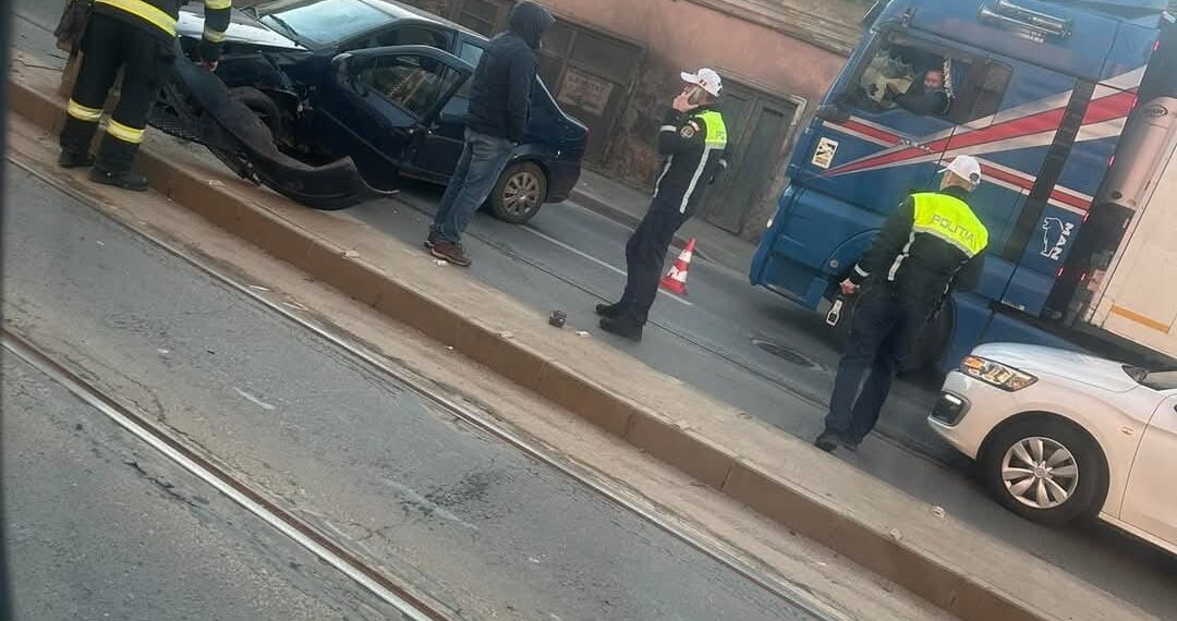 Accident pe Calea Dorobanților