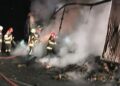 Șofer rănit pe autostradă după ce i-a luat foc TIR-ul. A ajuns la spital la Făget