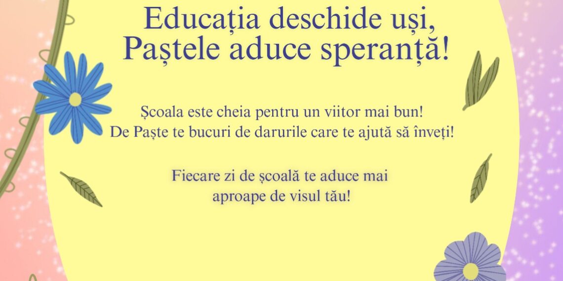 Campanie de sensibilizare „Educația deschide uși, Paștele aduce speranță!” Zilele porților deschise la Serviciul Beneficii Sociale